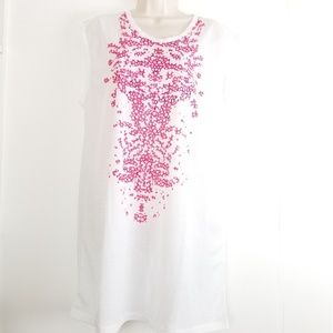 Balenciaga Yellow Cherry Blossom T 's Tunic 40/L